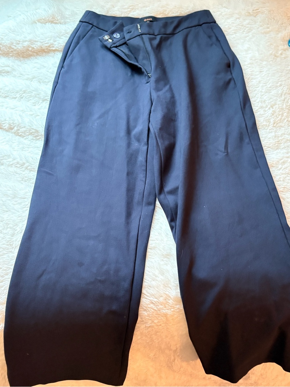 Quince Men's Dark Navy Dress Pants